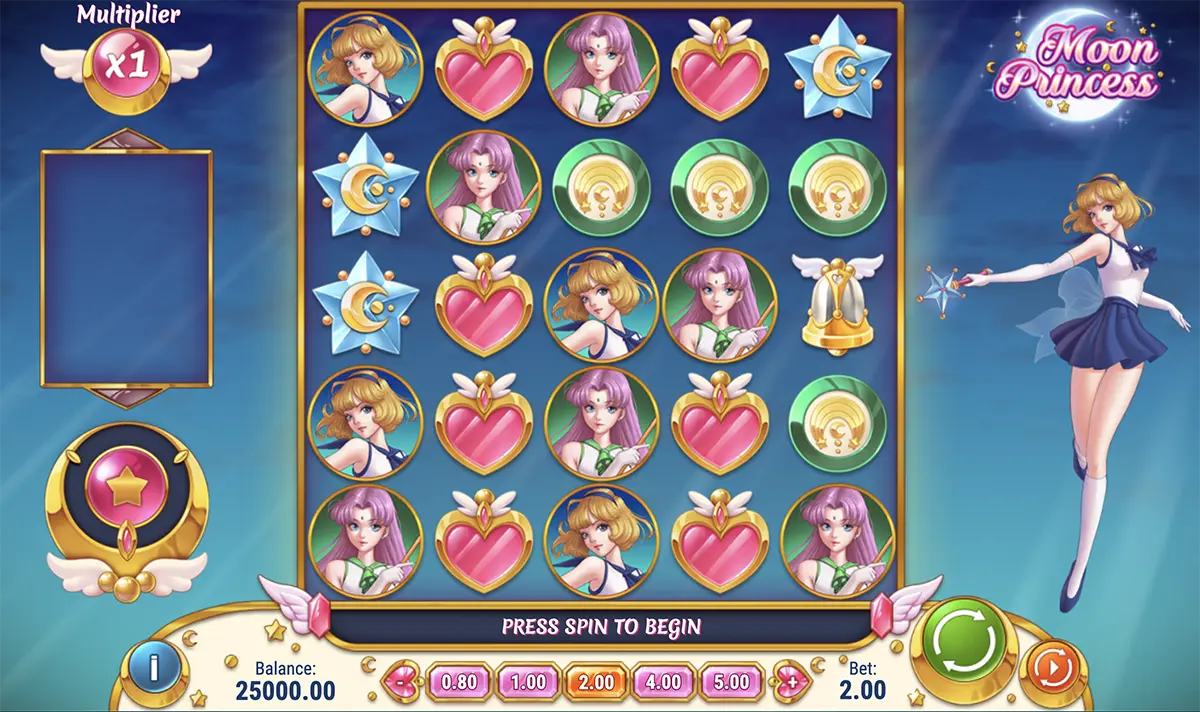 Anime slot game